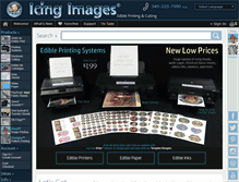 Tablet Screenshot of icingimages.com